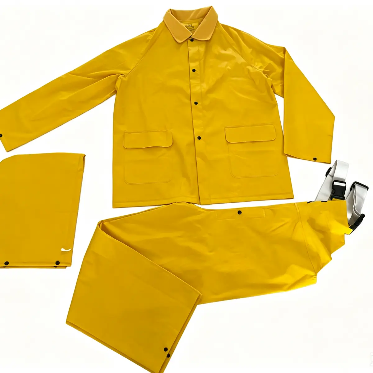 DL1491FR PVC Flame Resistant 3-Piece Rain Suit