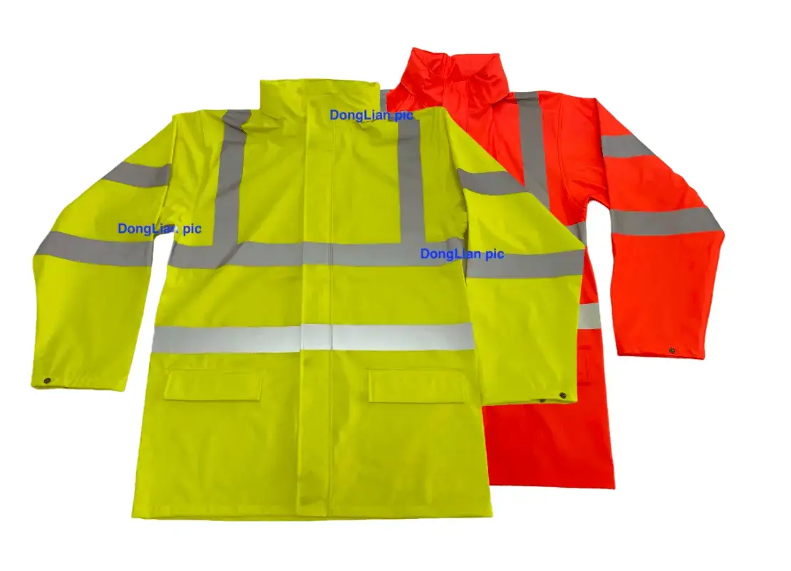 DL1152FR-A Certified Lightweight FR Hi-Vis Rain Jacket