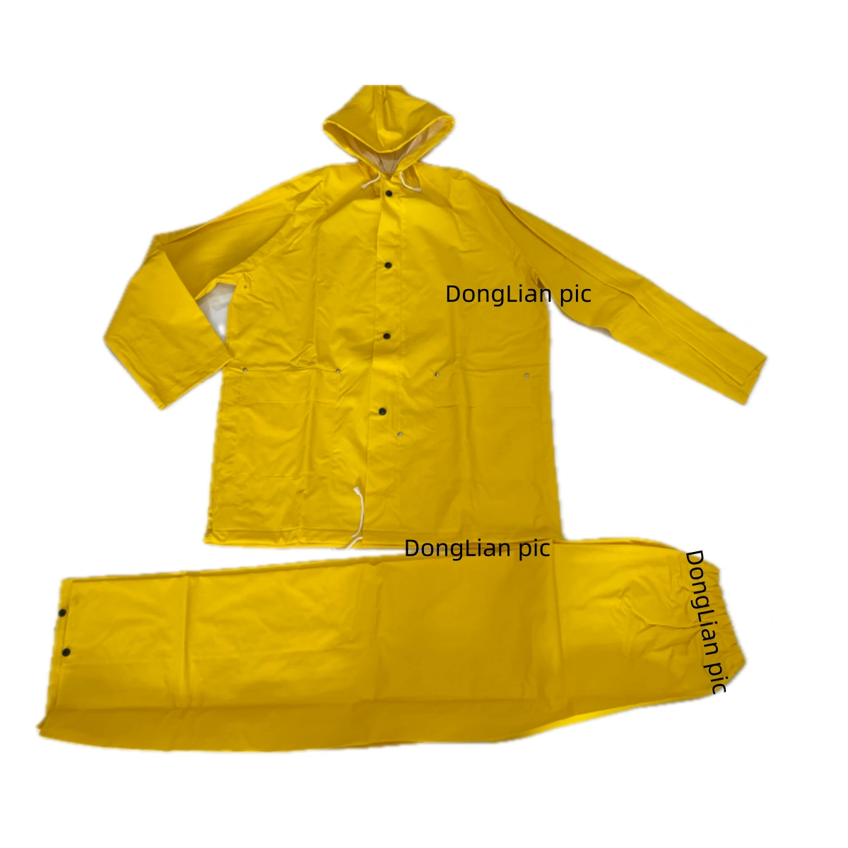 DL1142 Heavy-Duty PVC Rain Suit 0.35mm