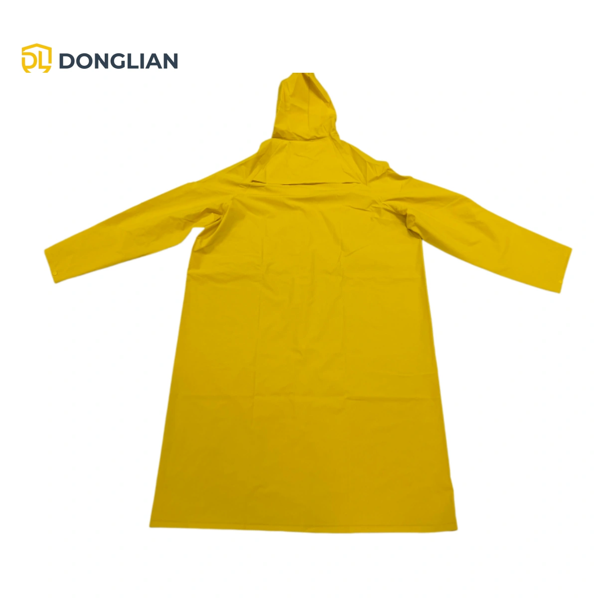 Back view: cape vent and hood