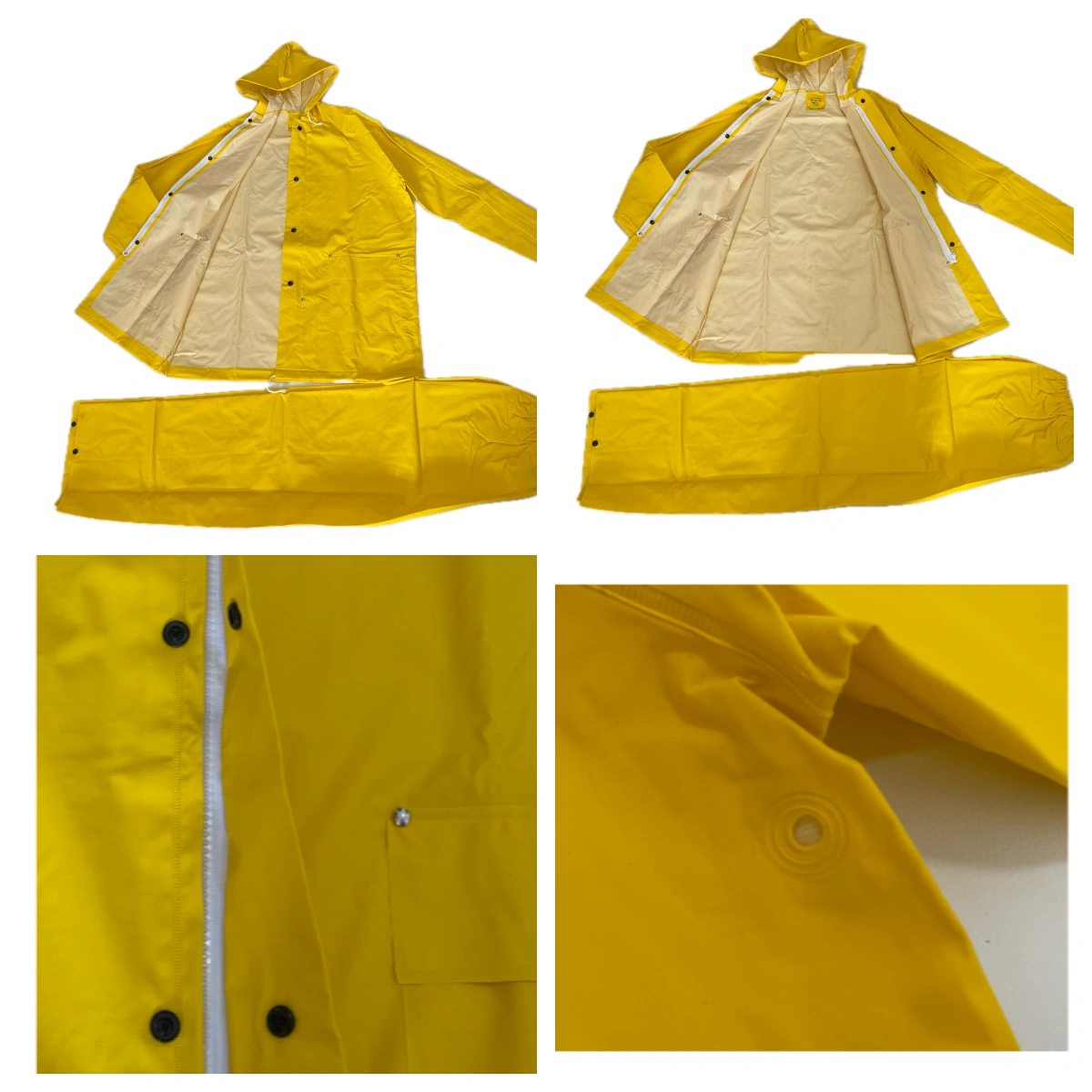 Detail: seams and snaps
