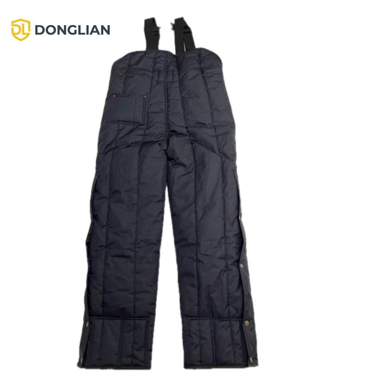 Thumbnail - DL1022 insulated bib pants back view