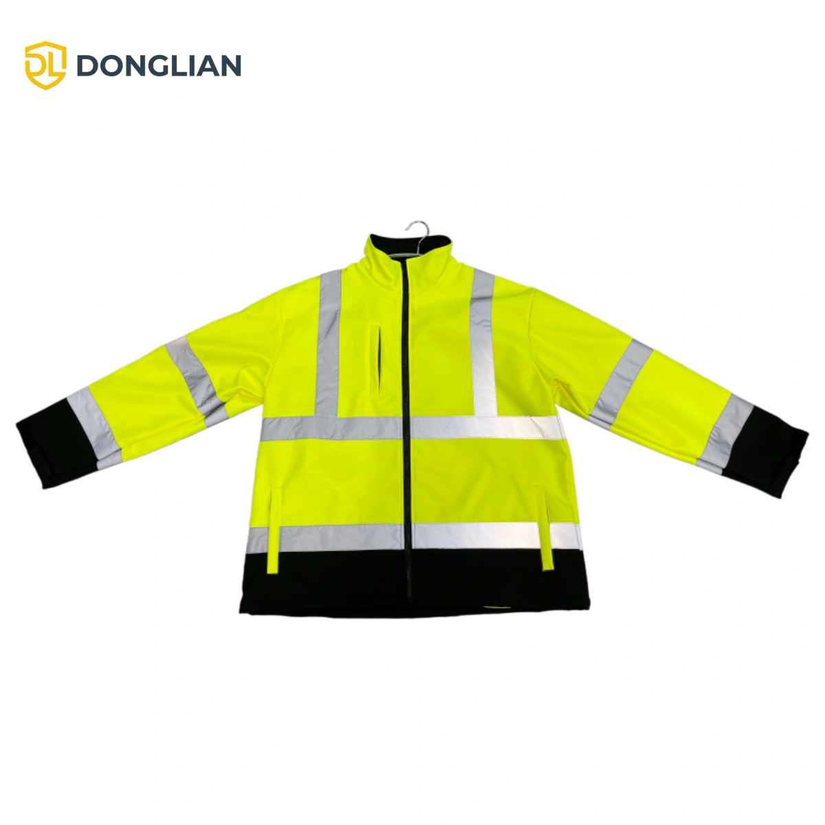DL1431 Class 3 Hi-Vis Softshell Jacket for Utility Work