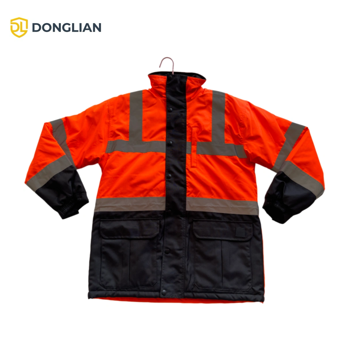 DL3010 Hi-Vis Insulated Winter Work Jacket for Utility Work