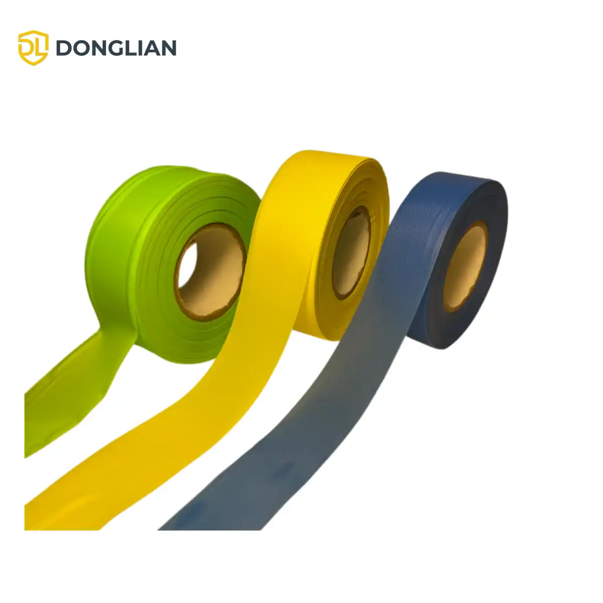 Colored PVC flagging tape for industrial marking applications
