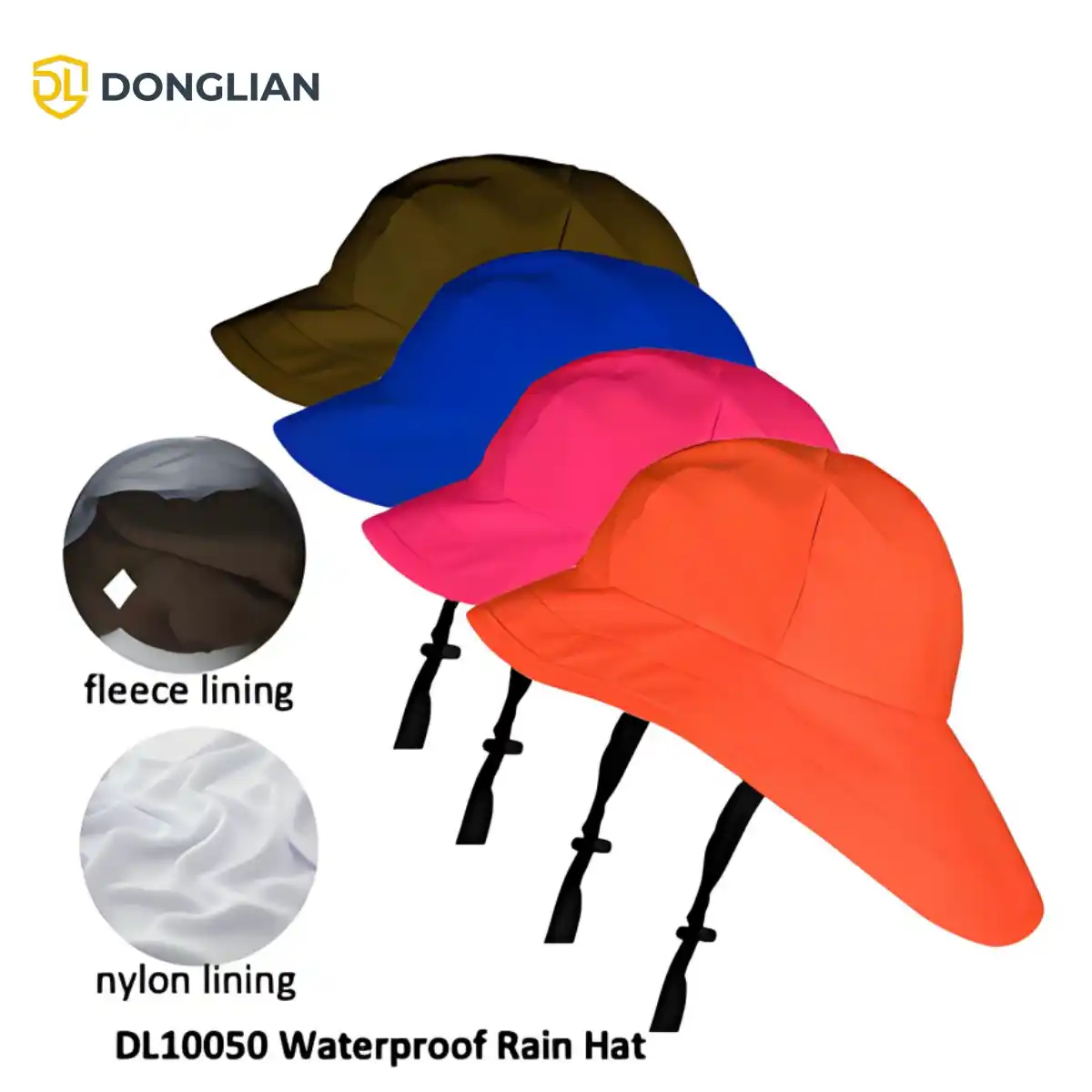 DL10050 waterproof southwest rain hat in multiple colors