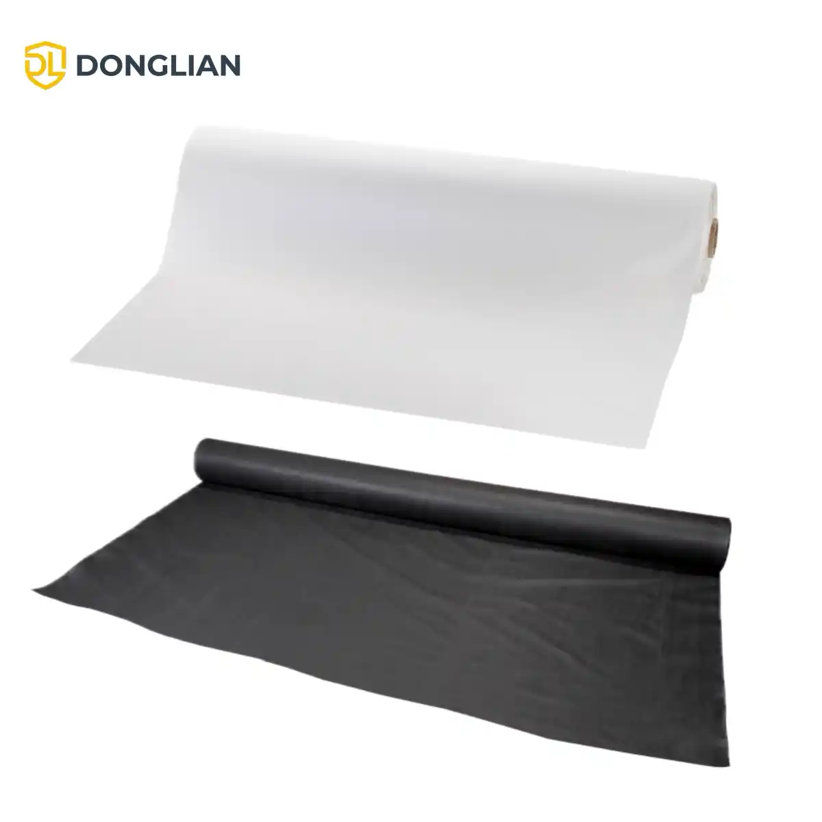 DL6001 black and white PVC film sheeting