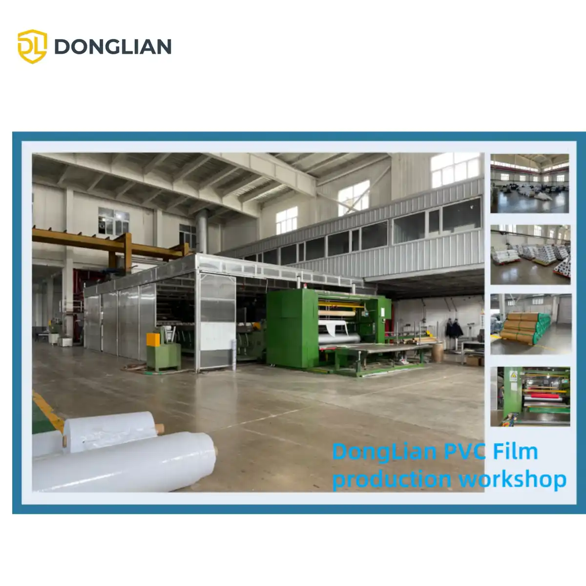 PVC film production workshop for DL6001