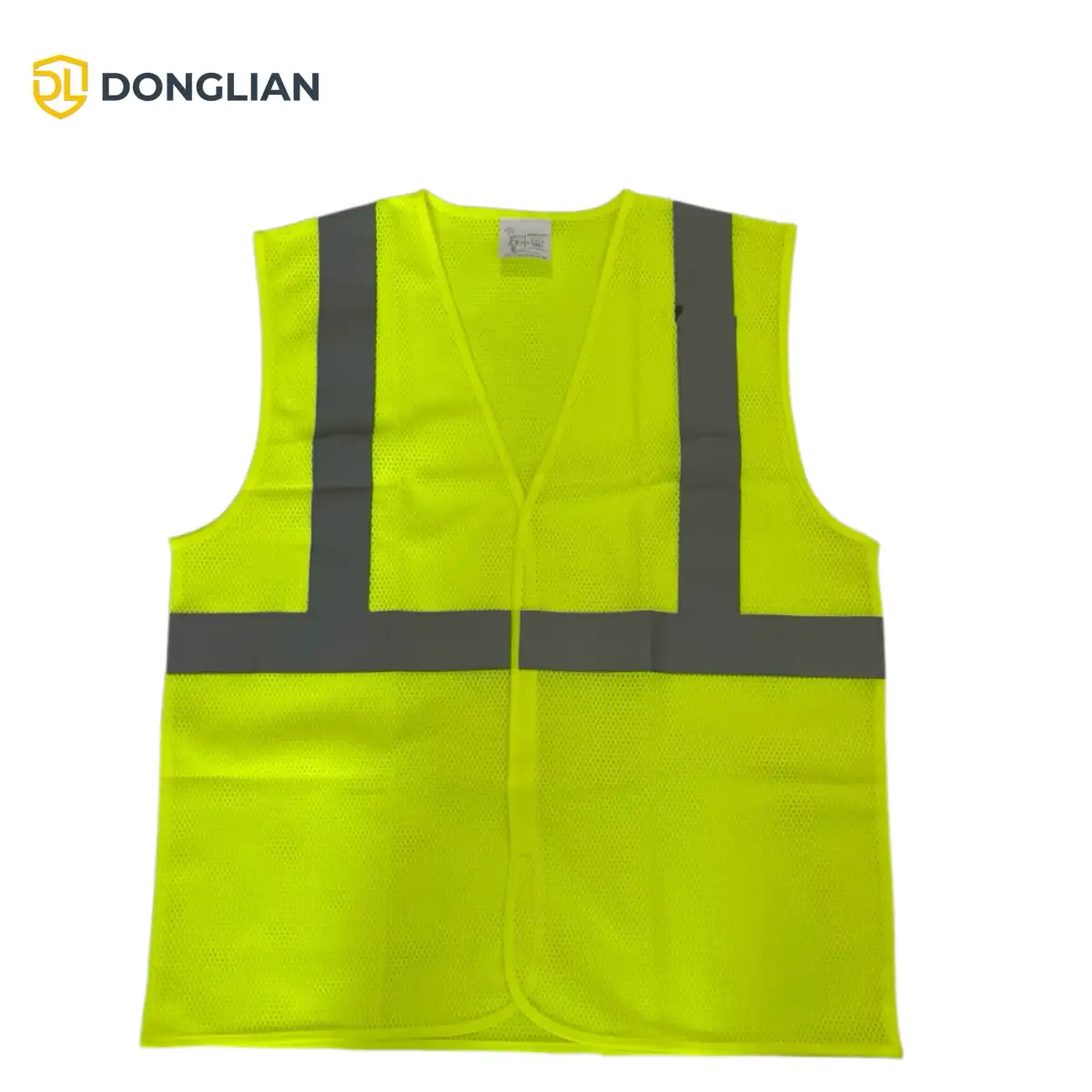 DL0071 Basic Hi-Vis Safety Vest with Front Velcro Closure