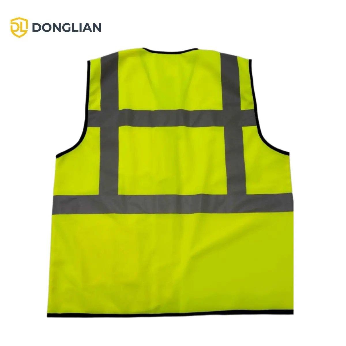 DL17232 executive hi-vis vest back view thumbnail